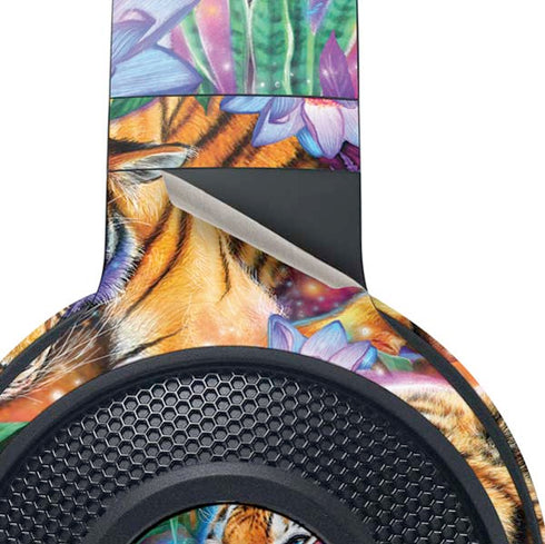 Daydream Galaxy Tigers by Sheena Pike Razer Kraken X Skin